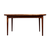 Table extensible en palissandre danois du milieu du siècle.