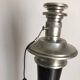 lampe Mazda bois et opaline 1930/1940