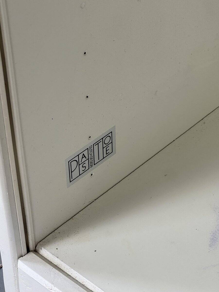 Vintage rollcase cabinet by Aldo Van Den Nieuwelaar for Pastoe, 1970s