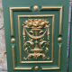 Pair of carved and leaf-gilded wooden panels