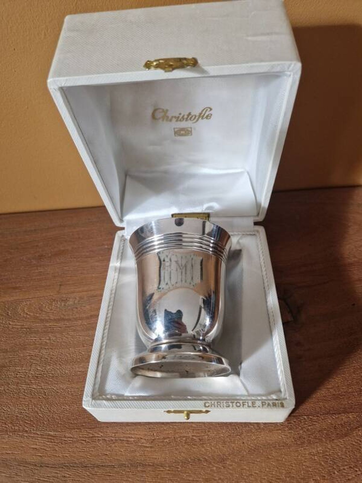 Master Silversmith: Gallia for Christofle - Silver-plated metal cup