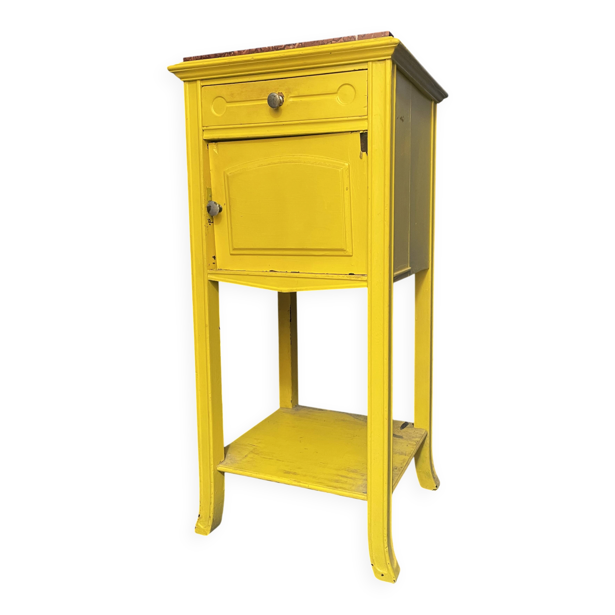 Revamped antique bedside table/side table/accent furniture