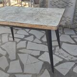 Tolix steel rectangular table