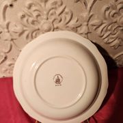 Plat creux en faience l Amandinoise
