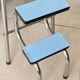 Tabouret escabeau formica vintage