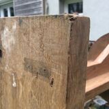 Wooden bench