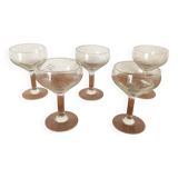 Service verres anciens.