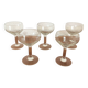 Antique glass service.