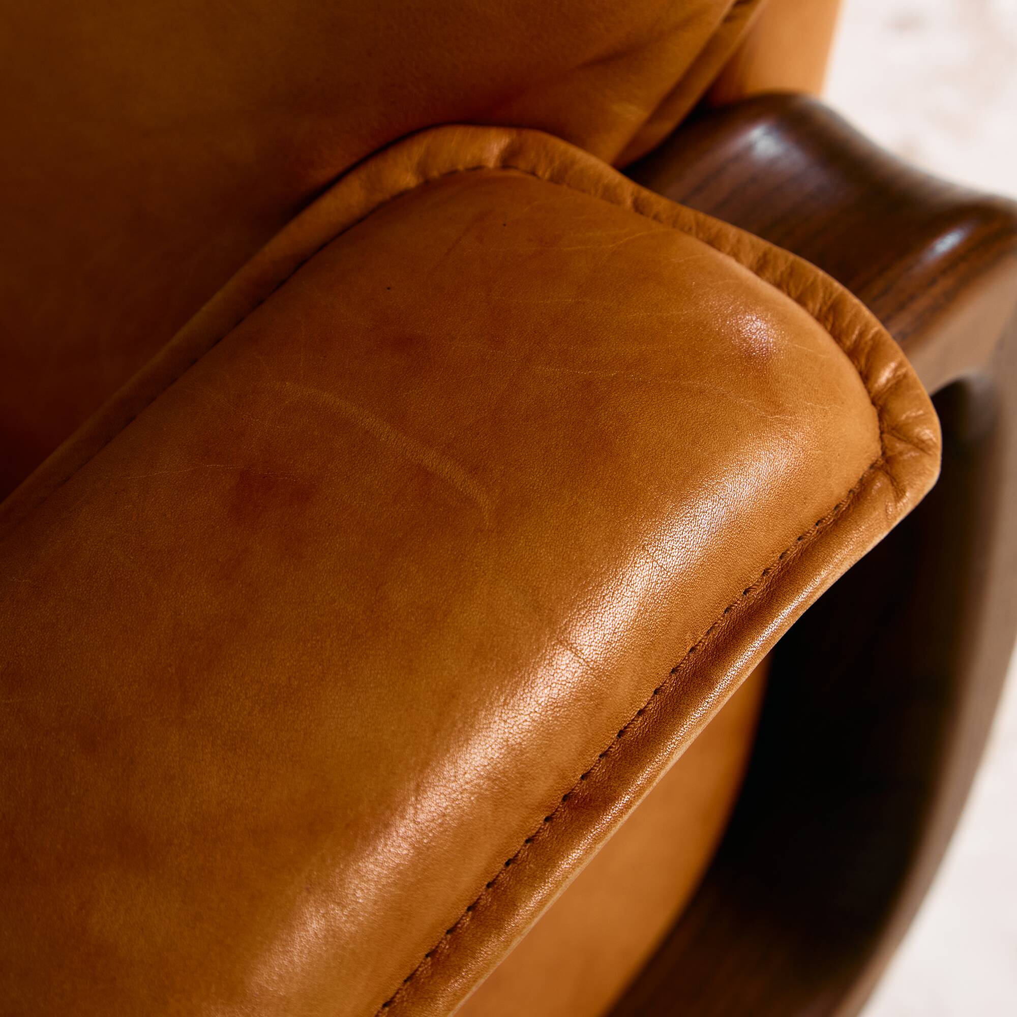 Leather sofa set, Set of 4