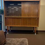 Vintage display cabinet / bar cabinet / cabinet with lighting