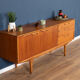 Retro teak 1960s short jentique classic mid century sideboard