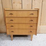 Chest of drawer compass feet