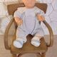 Vintage children's armchair signed Baumann.