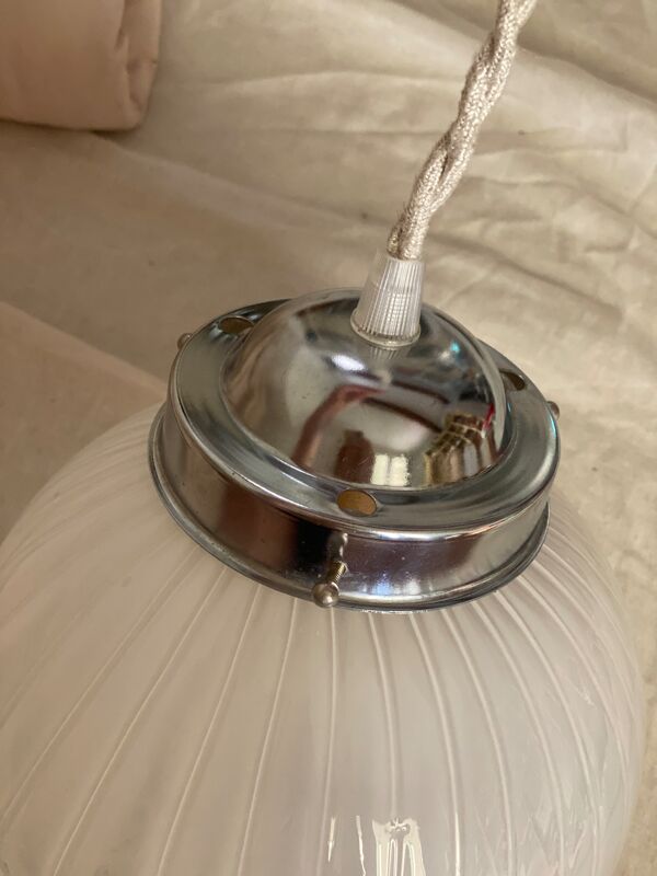 Suspensions Maxi globe Mazzega en verre de Murano