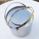 Stainless steel ice bucket Cylinda Arne Jacobsen Stelton 2.5 litres