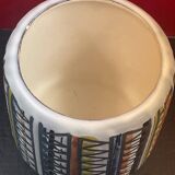Contemporary ceramic, Cache pot, vase Roger Capron Vallauris
