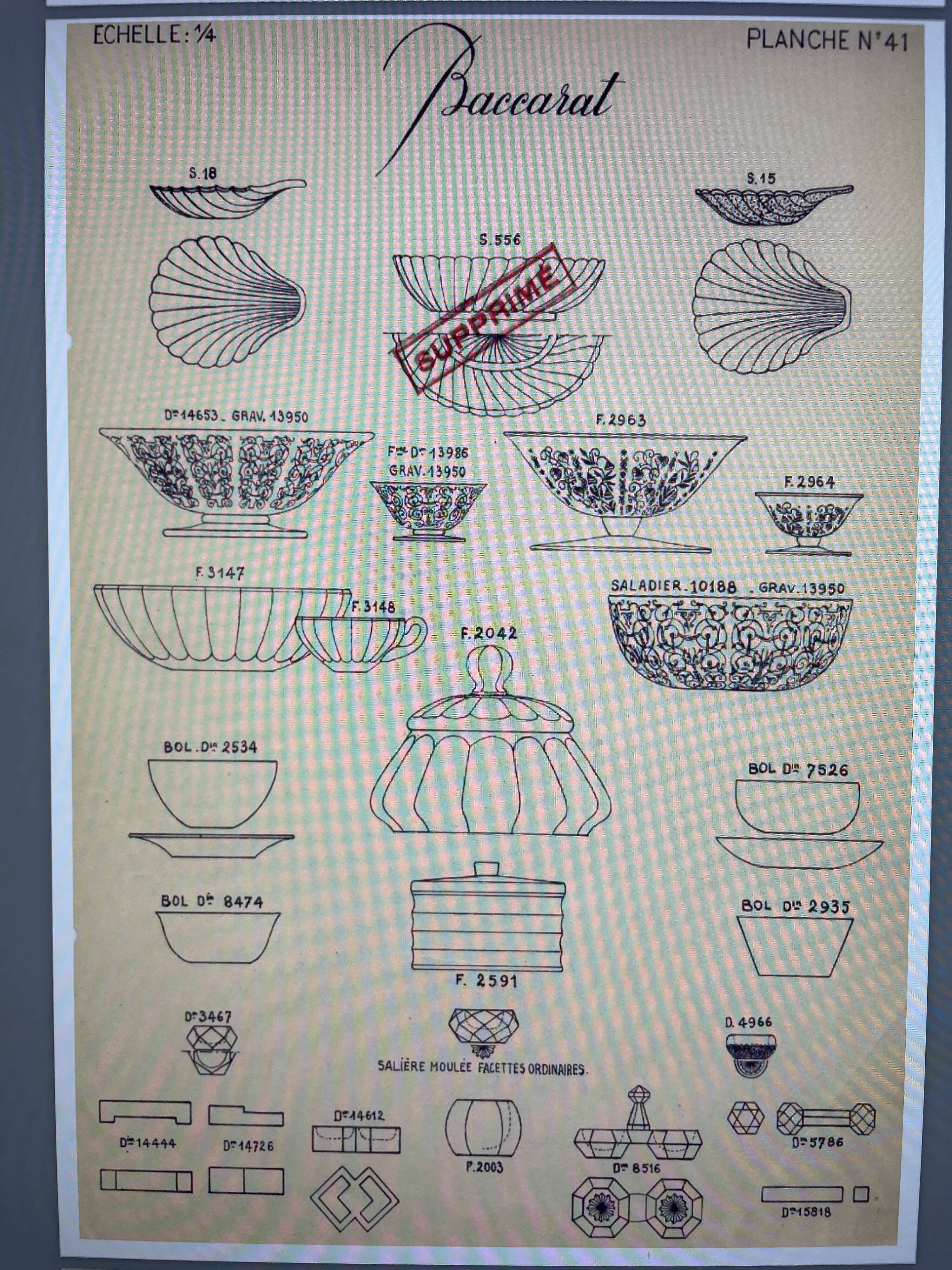 Imposing biscuit maker Baccarat and Ravinet d’Enfert