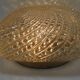 Gold glass ceiling lamp