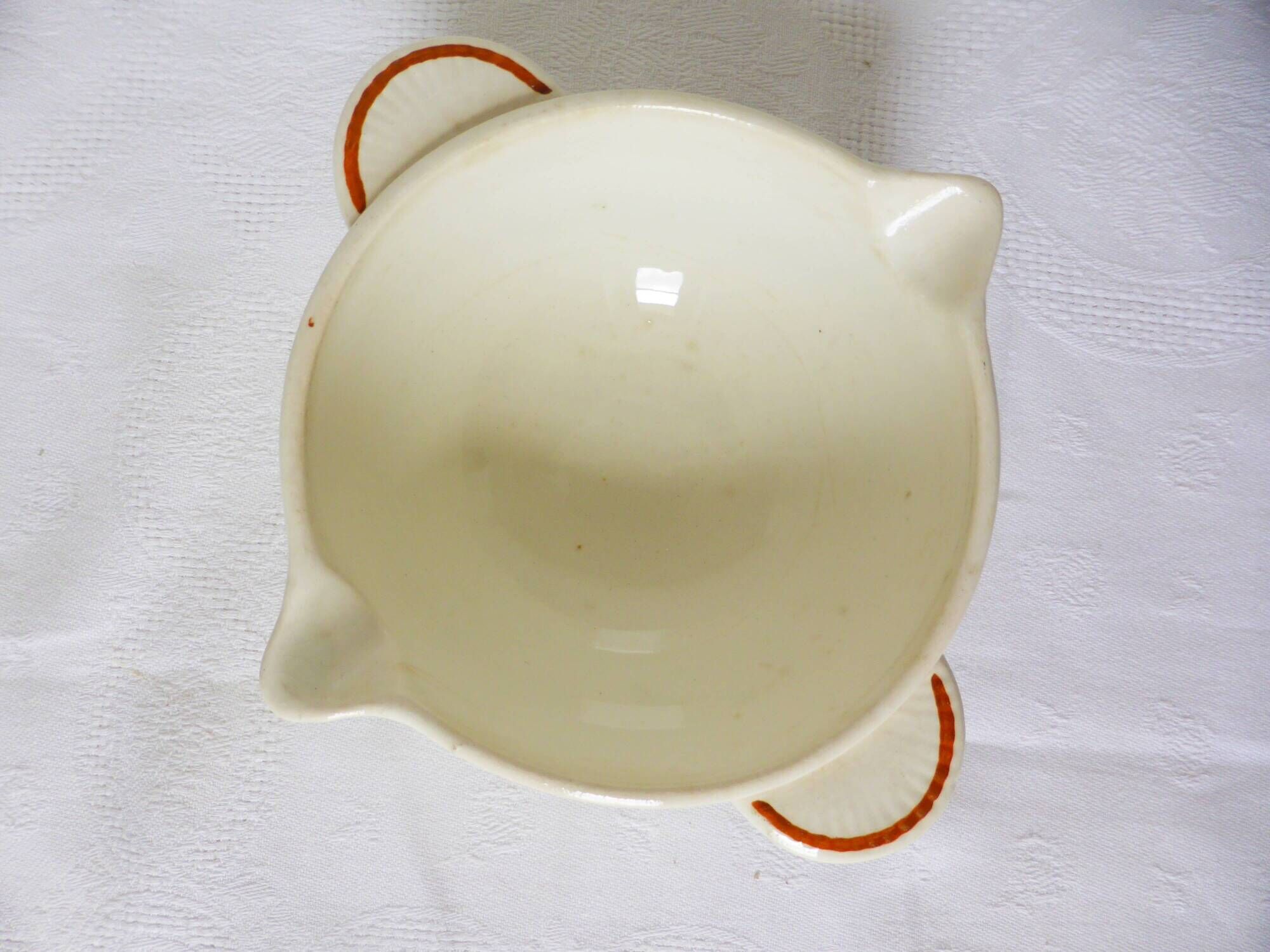 Saucière vintage en terre de fer des Salins modèle Lucette 210871