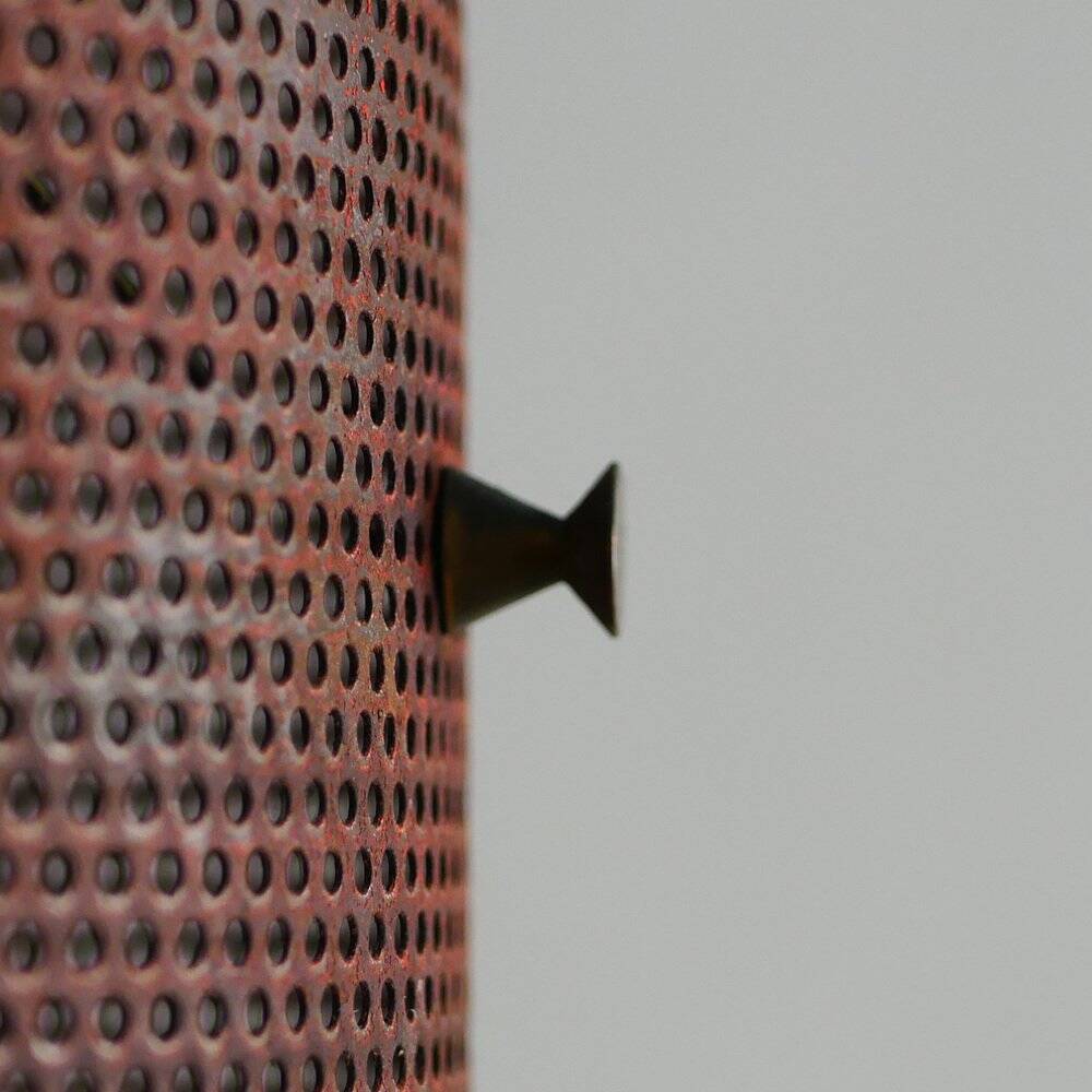 Ceiling light in the style of Mathieu Matégot, 1950s.