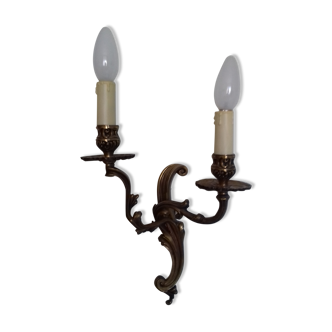 Applique en bronze Style Louis XV luminaires Petitot