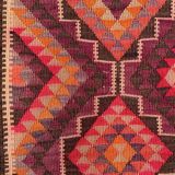 Old turkish kilim runner 360x107 cm