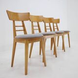 Four Dining Chairs by Ton, Czechoslovakia