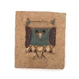 Relief wall sculpture in ceramic by Les Argonautes Vallauris, 1970s