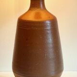 Vintage glazed stoneware lamp from Portugal.
