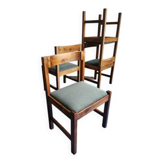 Set 4 chaises Michelucci authentiques