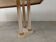 Table à manger vintage laquée beige, 1970
