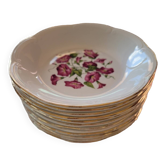 12 deep plates Moulin des Loups