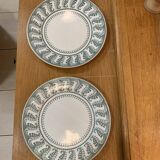 Pair of iron earth plates