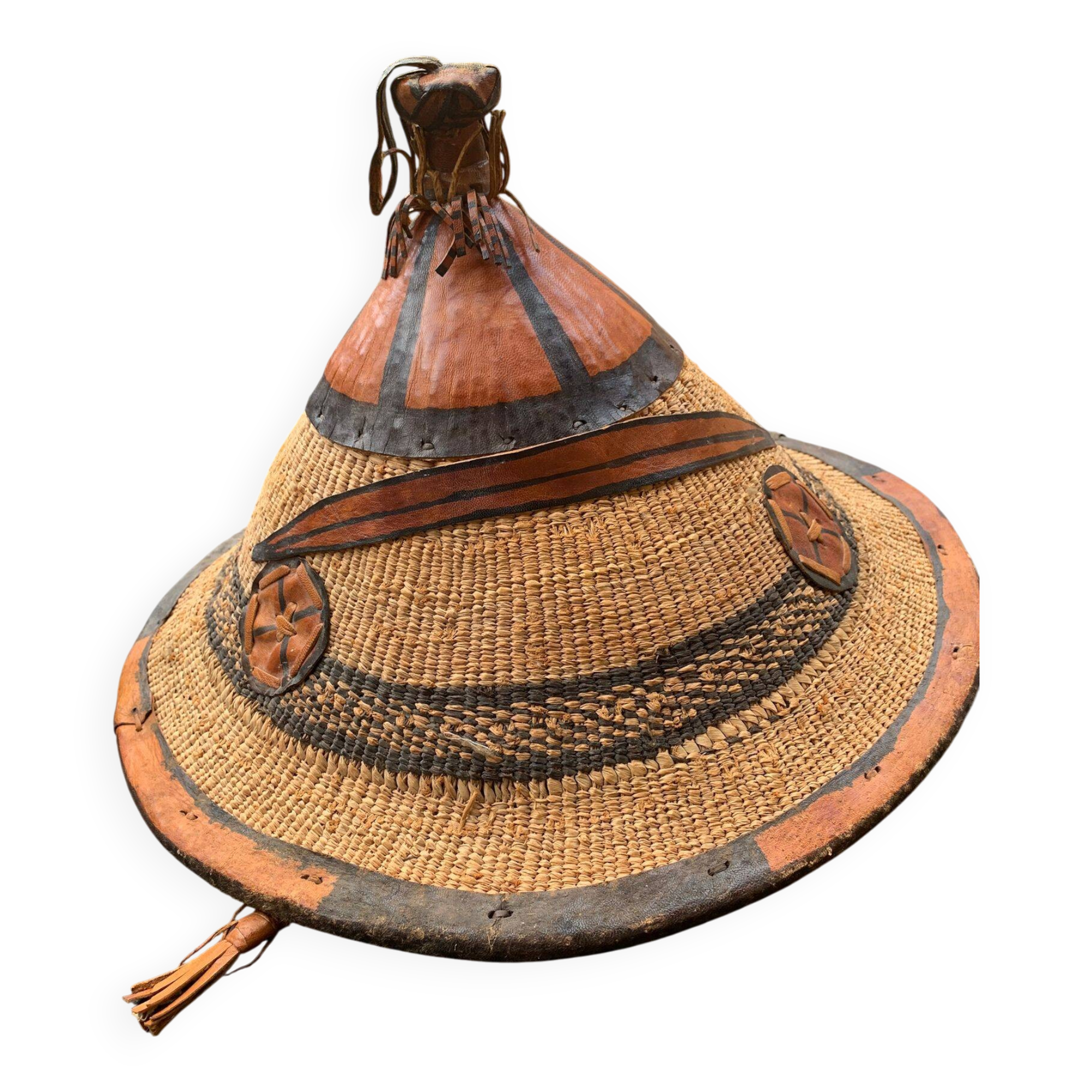 Fulani shepherd tribal hat from Africa