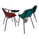 Suite of 5+1 shell chairs Pierre Guariche 1960