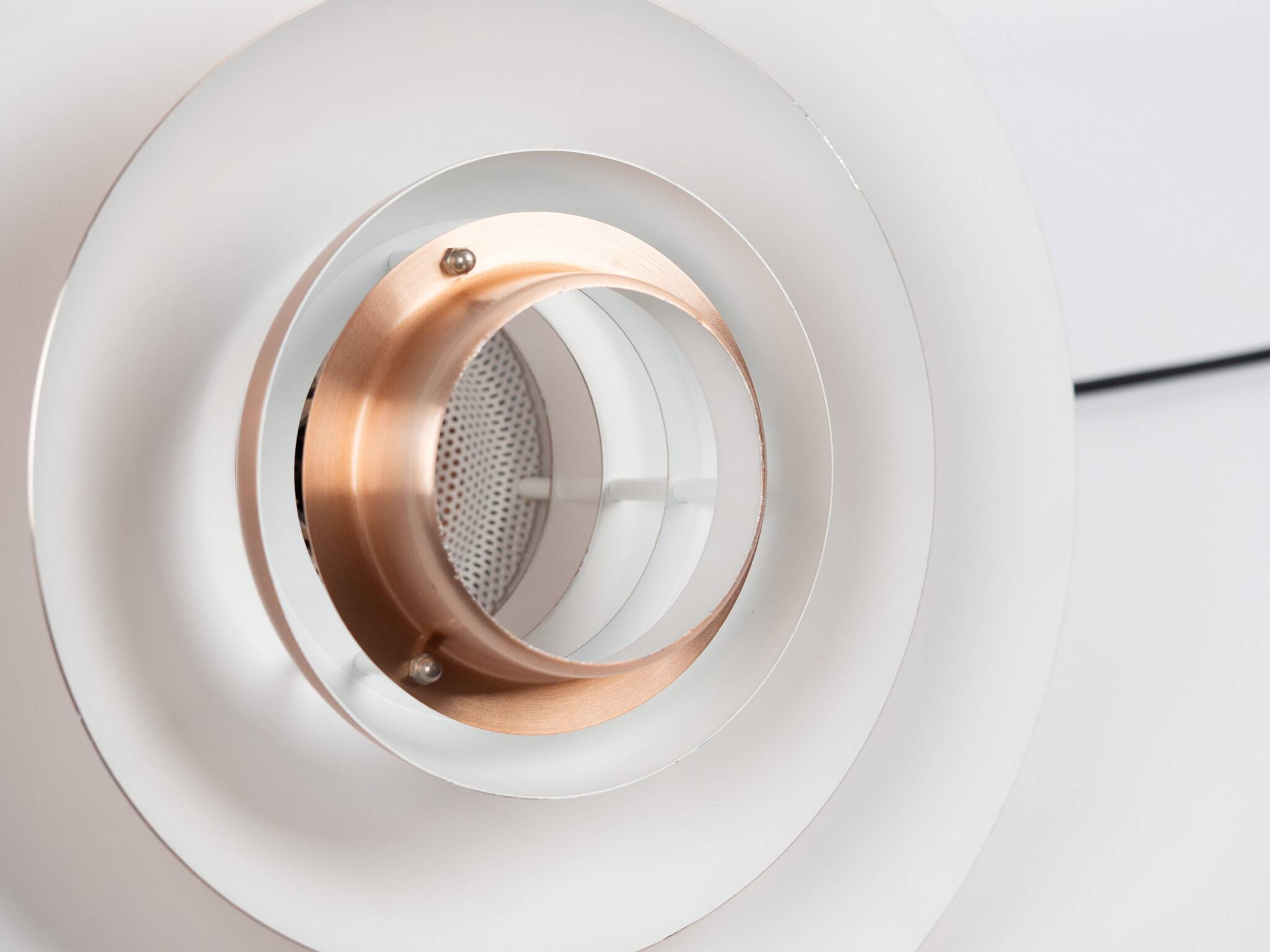 Danish vintage pendant lamp Verona by Kurt Wiborg, Jeka, 1980s