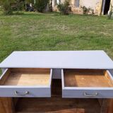 Parisian buffet in old grey ceruse pine