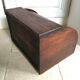 Vintage wooden curtain box
