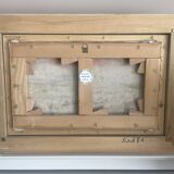 Tableau huile sur toile signé Claude Laz 1996