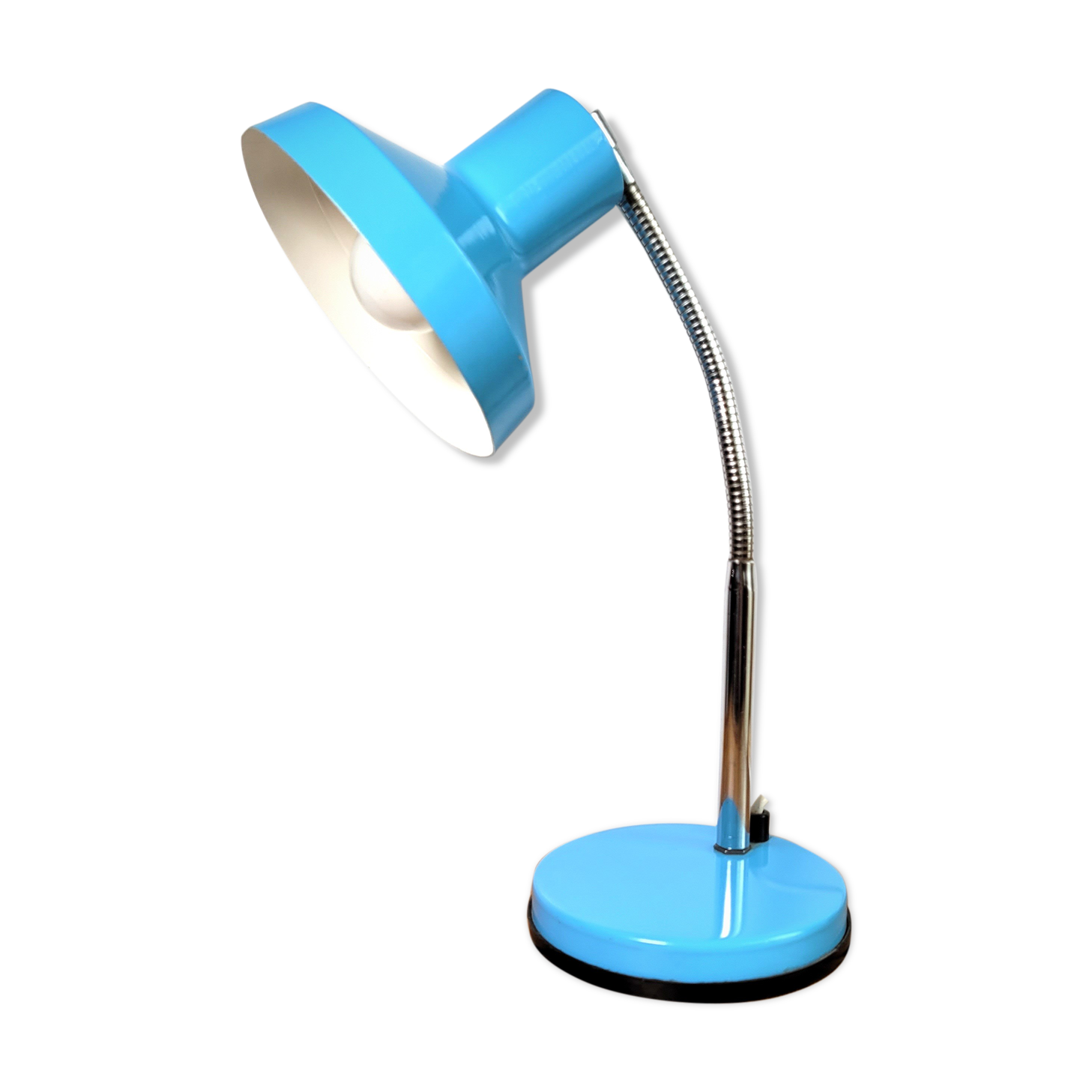 Blue laying lamp