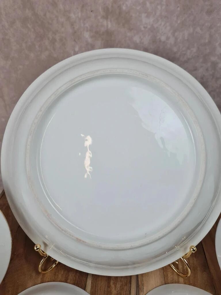 Lot ancien 10 coupelles + grand saladier