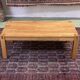 Table basse en chêne moderne