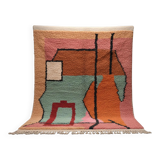 Large Moroccan wool rug 3 x 2 m