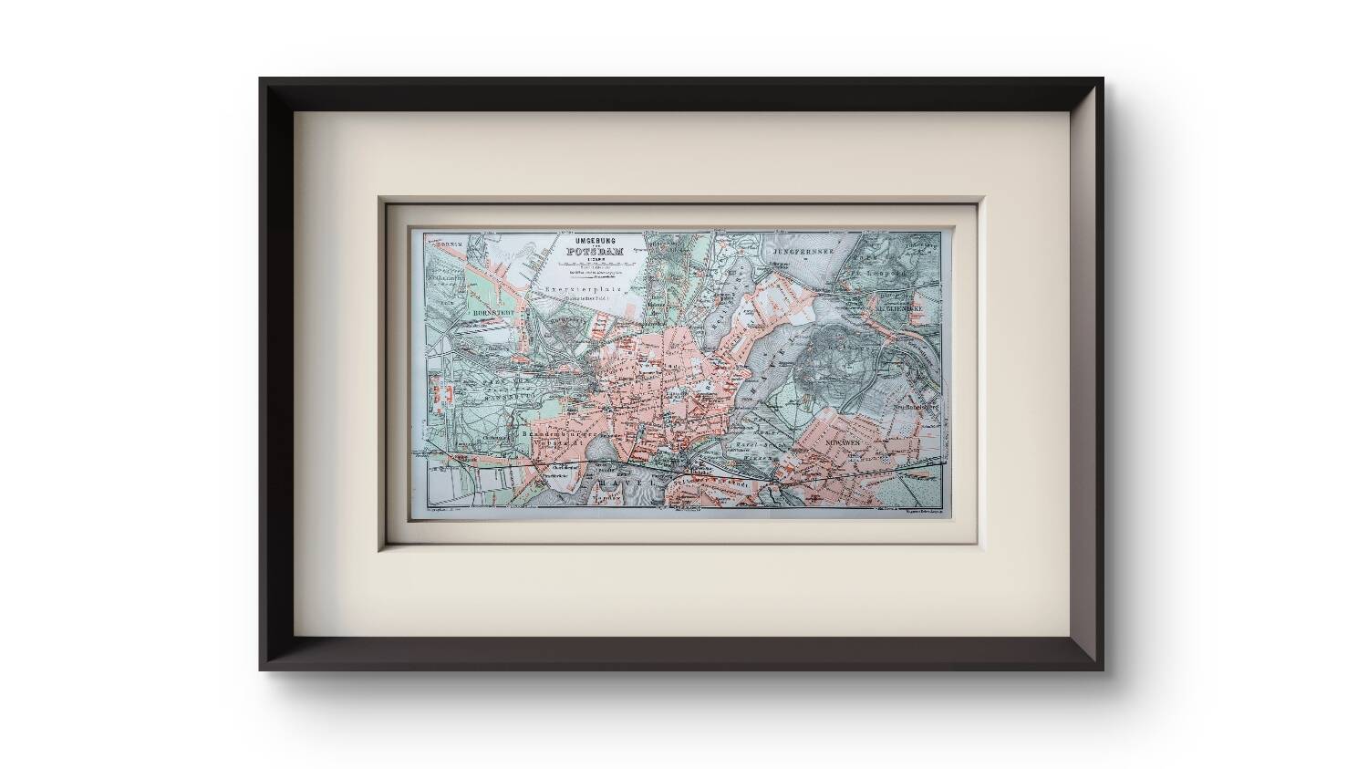 Printed in 1914, Potsdam, Brandenburg, Germany.