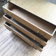 Black and wood vintage dresser