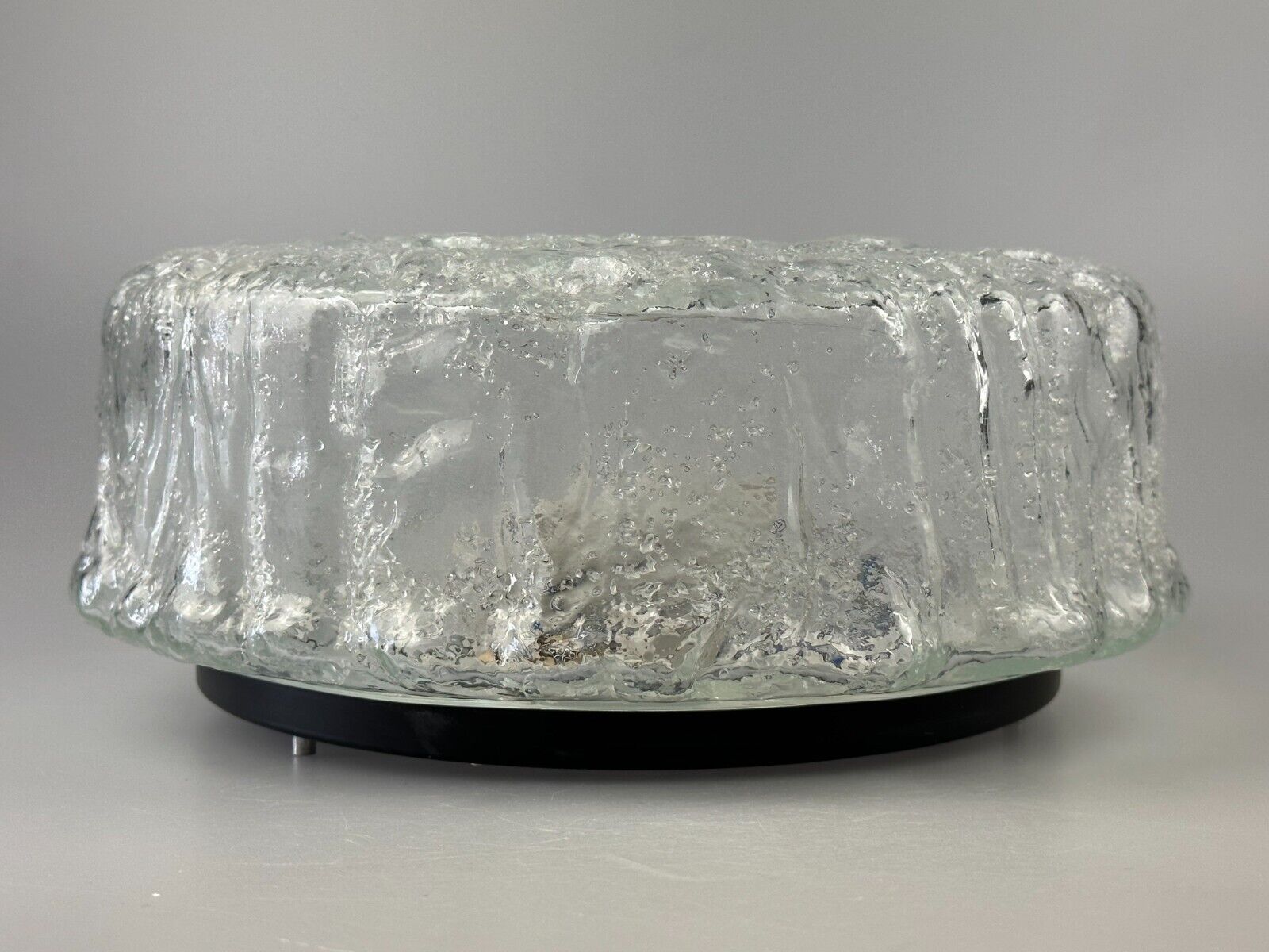 60s 70s ceiling lamp Glashütte Limburg Germany Plafoniere Space Age