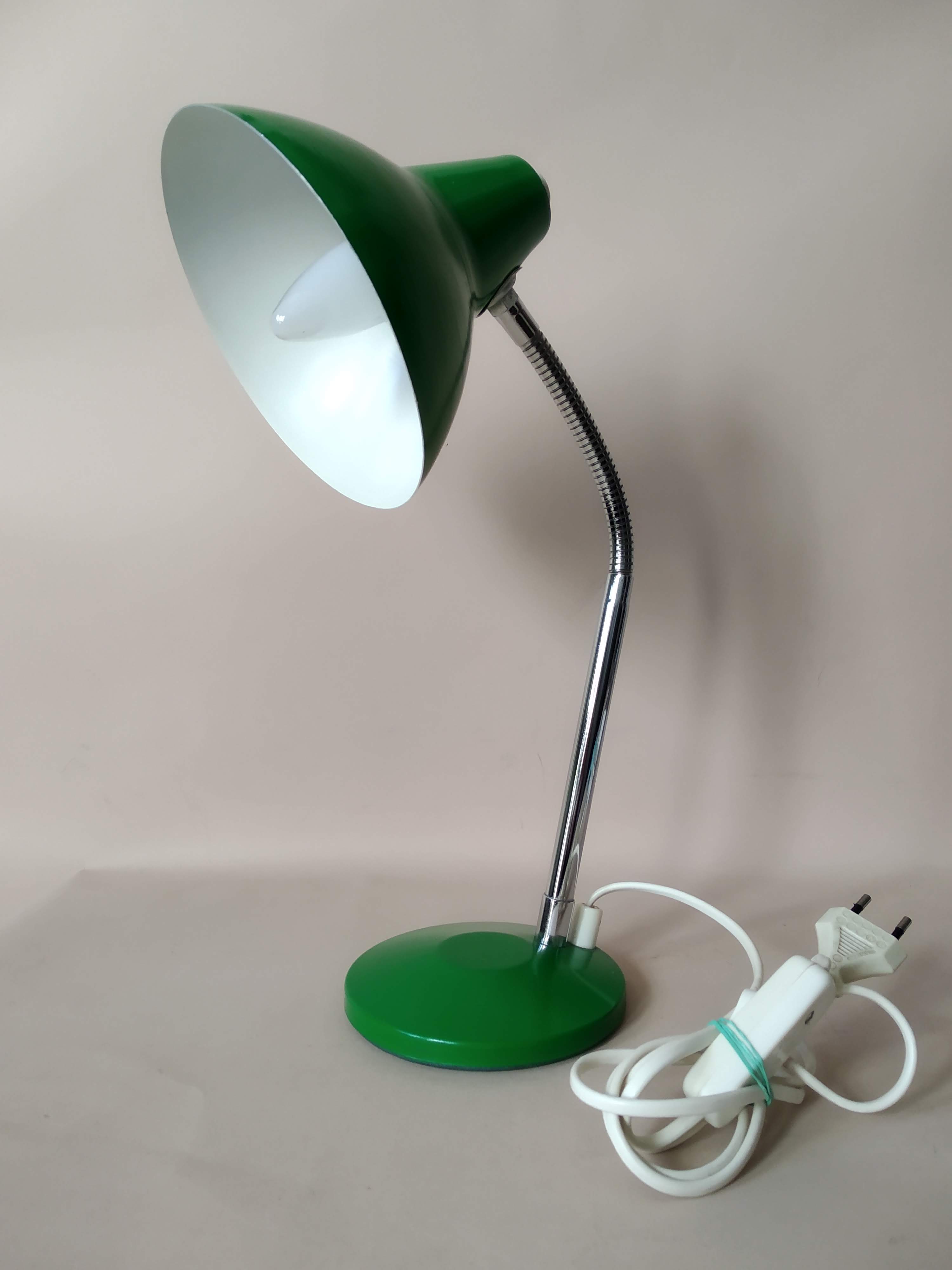 Vintage flexible desk lamp