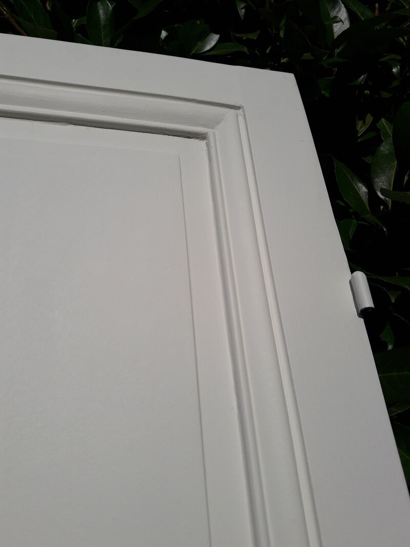 Door 207x99,5cm communication back panel molded