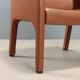 Busnelli System vintage armchair in leather, foam, 2000s design