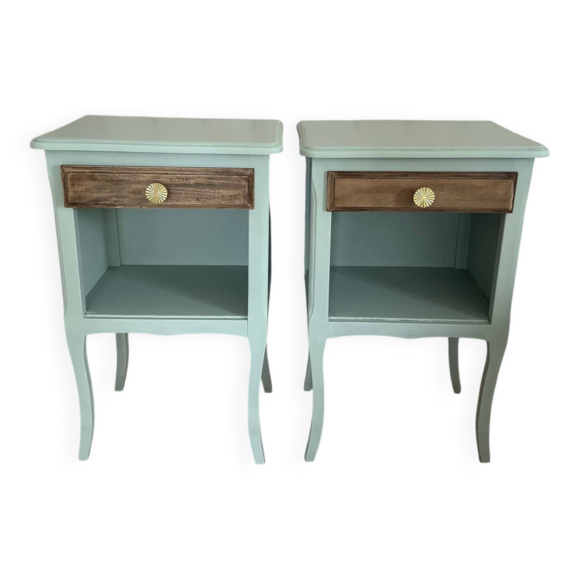Pair of Louis XV style bedside tables